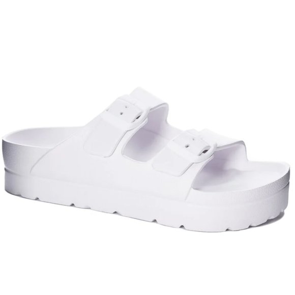 DIRTY LAUNDRY - GENAVIVE EVA PLATFORM BUCKLE SANDALS - Picture 1 of 1